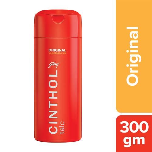 Cinthol Original Talc - Antiperspirant, Germ Protection, Lasting Fragrance, 300 g  Superior Skin Protection