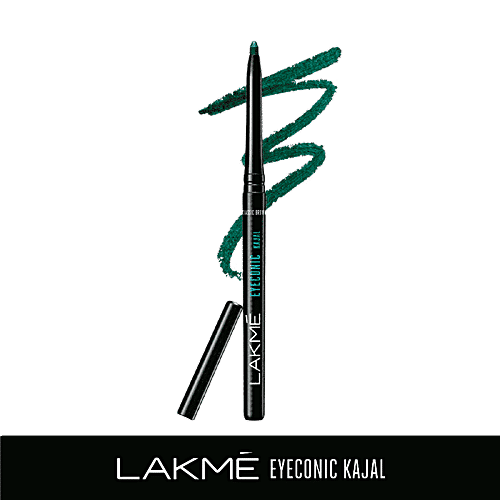 Lakme Eyeconic Kajal, 0.35 g Regal Green 