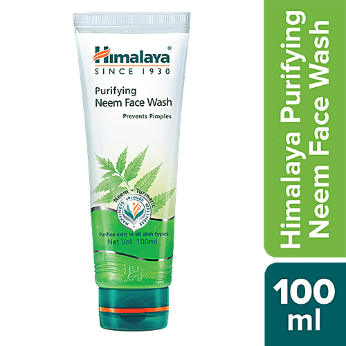 Buy Himalaya Face Wash Purifying Neem 100 ml Tube Online at Best