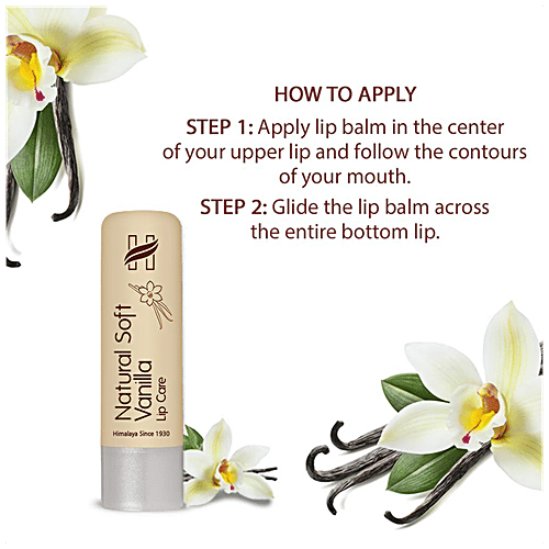 Himalaya Natural Soft Vanilla Lip Care, 4.5 g  