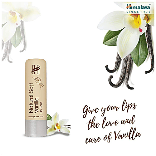 Himalaya Natural Soft Vanilla Lip Care, 4.5 g  