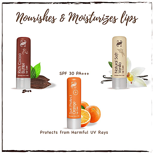Himalaya Natural Soft Vanilla Lip Care, 4.5 g  