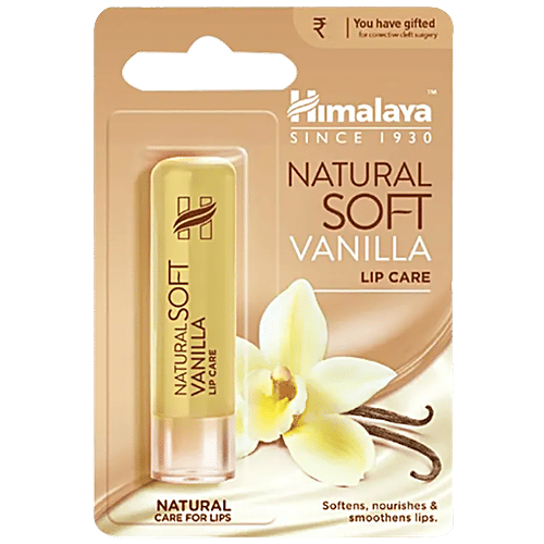 Buy Himalaya Lip Care Natural Soft Vanilla 45 Gm Online At Best Price