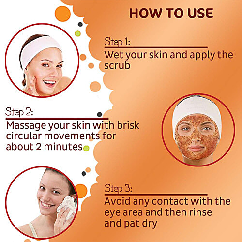 Everyuth Naturals Exfoliating Walnut Scrub, 100 g Tube No Harmful Chemicals, Removes Blackheads & Dead Skin Cells