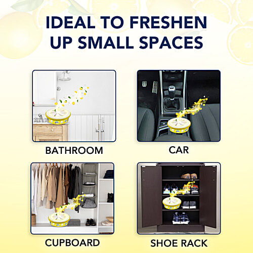 Glade Air Freshener Gel - Lemon Fresh, 75 g  Eliminate Odour & Freshens