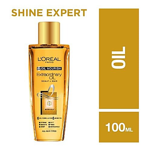 Loreal Paris 6 Oil Nourish - Oil, 100 ml Bottle 