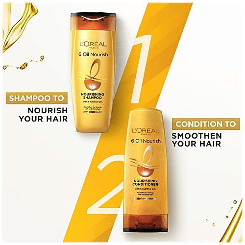 Buy Loreal Paris 6 Oil Nourish Conditioner 175 Ml Bottle Online at the