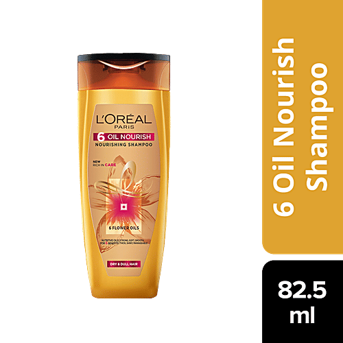 Loreal Paris 6 Oil Nourish Shampoo, 75 ml