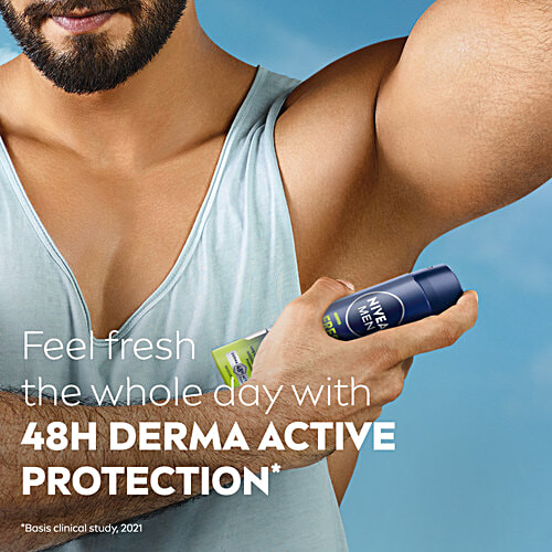 Nivea Fresh Power Men Deodorant - 48h Long Lasting Freshness With Fresh Musk Scent, 150 ml  48h Long lasting Freshness
