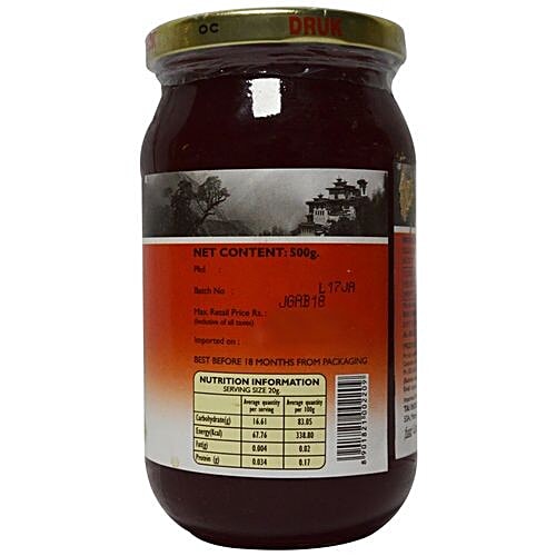 Buy Druk Jam Mixed Fruit 500 Gm Bottle Online at the Best Price of Rs