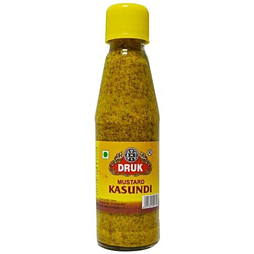 Buy Druk Mustard Kasundi 200 Gm Bottle Online at the Best Price of Rs