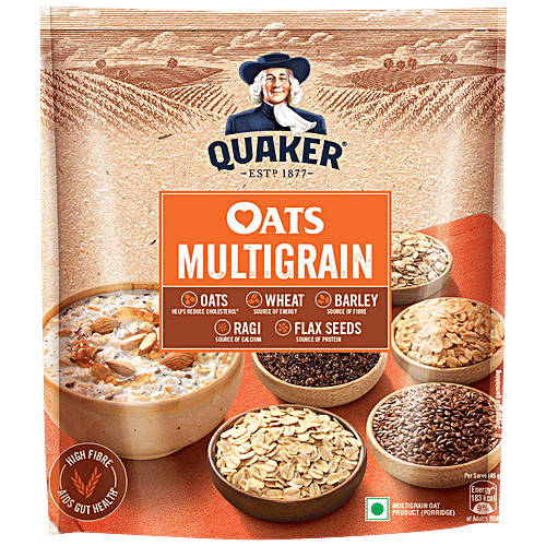 Buy Quaker Oats Plus Multigrain Advantage 600 Gm Carton Online At Best