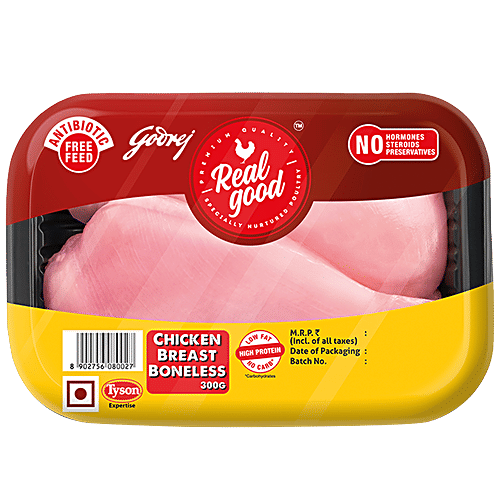 Buy Real Good Chicken Breast Boneless 300 Gm Online at the Best Price