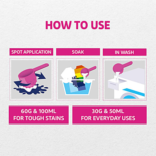 Vanish Oxi Action All In One Colour Safe Detergent Liquid Booster, 800 ml