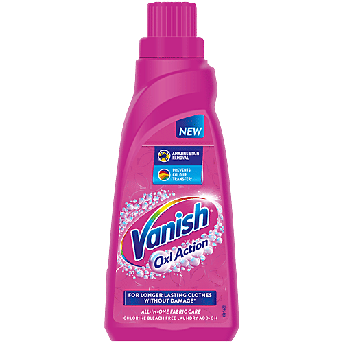 Vanish Oxi Action All In One Colour Safe Detergent Liquid Booster, 800 ml