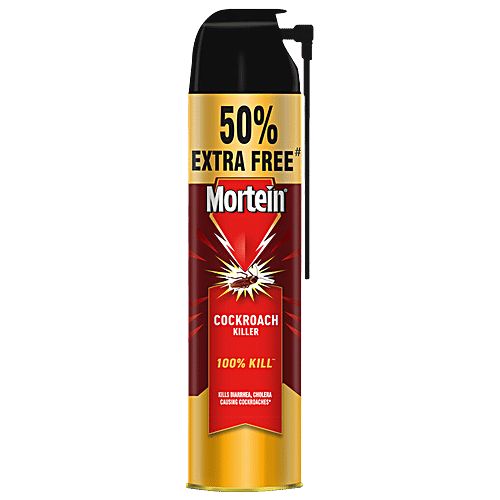 Mortein Cockroach Killer Spray With Target Nozzle, 625 ml  