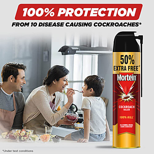 Mortein Cockroach Killer Spray With Target Nozzle, 625 ml  