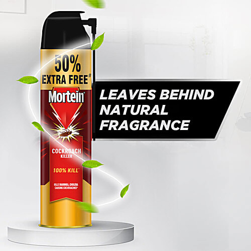 Mortein Cockroach Killer Spray With Target Nozzle, 625 ml  