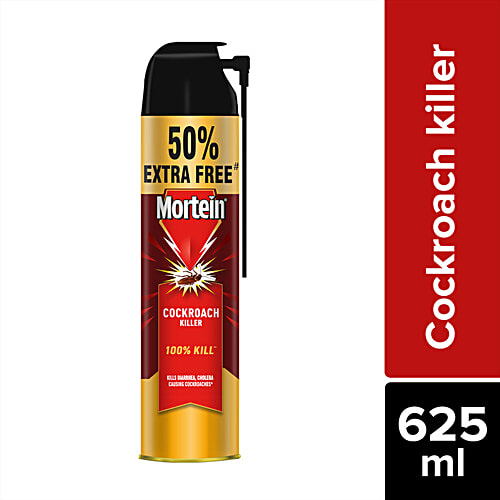 Mortein Cockroach Killer Spray With Target Nozzle, 625 ml  