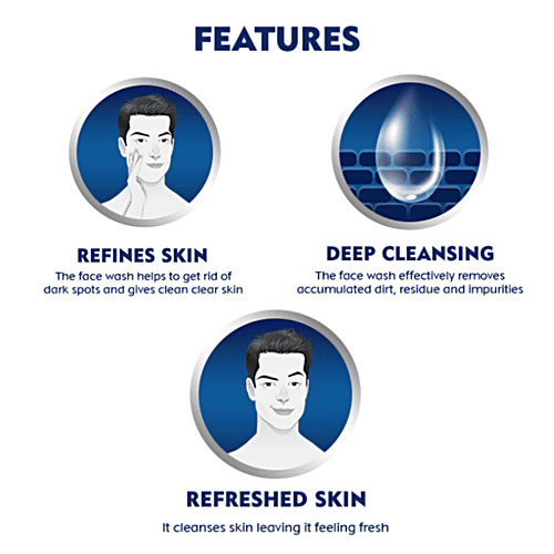 Nivea Dark Spot Reduction Face Wash - For Clean & Clear Skin With 10x Vitamin C Effect, 50 g  