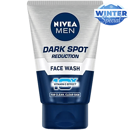 Nivea Dark Spot Reduction Face Wash - For Clean & Clear Skin With 10x Vitamin C Effect, 50 g  