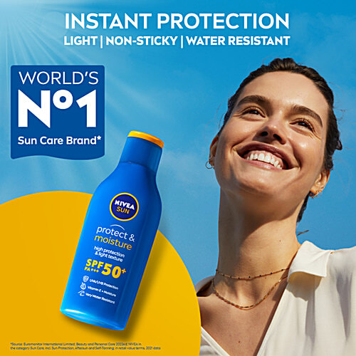 Nivea Sun SPF 50+ PA++++ UVA-UVB Protection Lotion, 75 ml