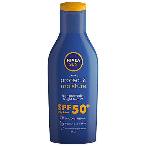Nivea Sun SPF 50+ PA++++ UVA-UVB Protection Lotion, 75 ml