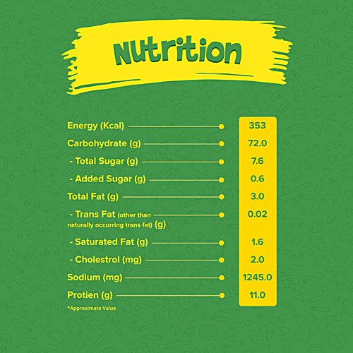 Sunfeast YiPPee! Sour Cream Onion Pasta Treat, 70 g Pouch Made with Suji, Not Fried, No Maida, Rich in Protein