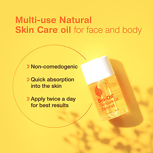 Bio-Oil Skincare Oil - For Ageing & Dehydrated Skin, Purcellin Oil, Improve Appearance of Scars, 60 ml Bottle Improve Appearance of Scars