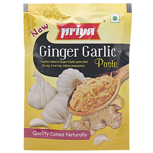 Priya Ginger Garlic Paste, 200 g 0 of Rs 44.10 bigbasket