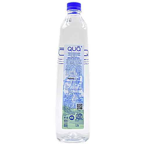 Qua Natural Mineral Water, 1 L Bottle 