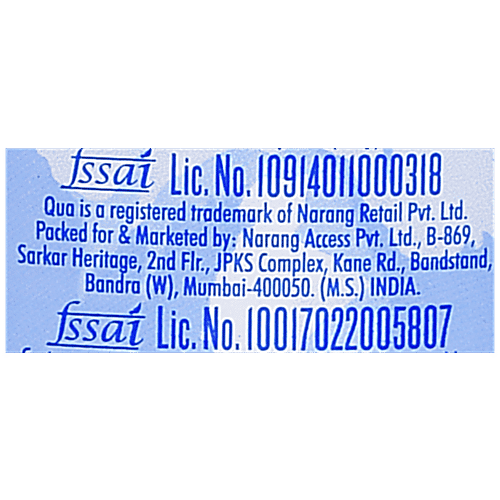 Qua Natural Mineral Water, 1 L Bottle 