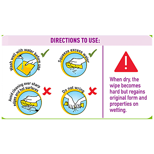 Scotch Brite Sponge Wipes, 1 pc