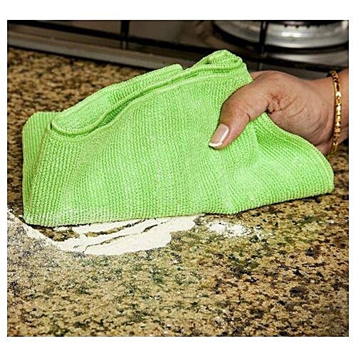 Scotch brite Microfiber Scrubby Kitchen Wipe, 1 pc  