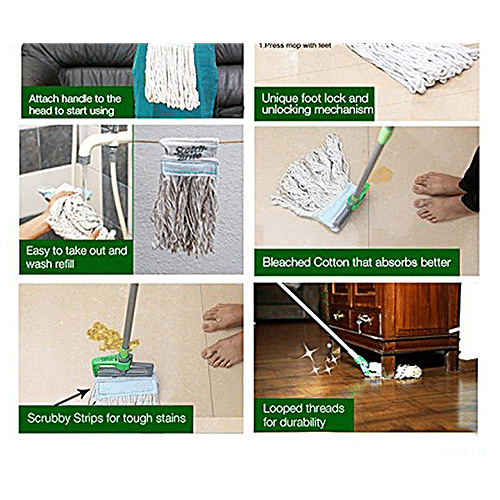 Scotch brite Footlock Mop, 1 pc  