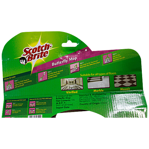 scotch brite butterfly plastic mop