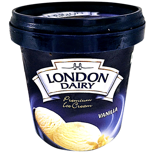 Buy London Dairy Ice Cream Vanilla Premium 125 Ml Cup Online At Best