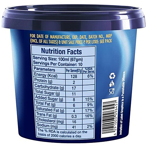 London Dairy Premium Ice Cream - Simply Strawberry, 1 L Tub Delicious Strawberry Flavour
 Premium Ice Cream