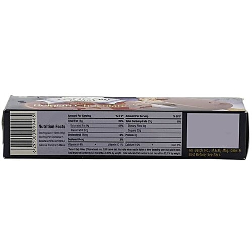 London Dairy Ice Cream - Belgian Chocolate, Stick, 110 ml Box 