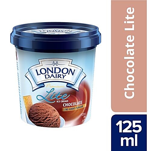 London Dairy Ice Cream - Chocolate Lite, 125 ml Cup 