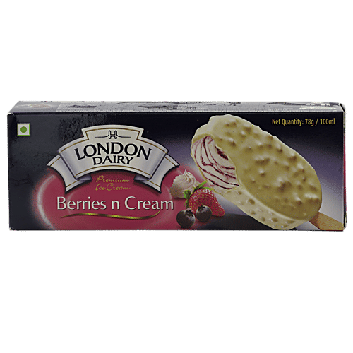 Buy London Dairy Ice Cream Berrys Cream Stick 100 Ml Box Online At Best