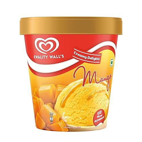 Buy Kwality Walls Frozen Dessert Mango With Real Alphonso Creamy