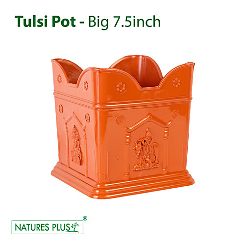 Natures Plus Tulasi Pot - Big, 1 pc  Durability