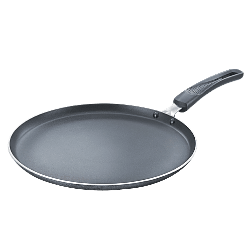 Prestige Omega Select Plus Non-Stick Omni Tawa - 27.5 cm, Black, 1 pc  PFOA Free