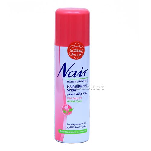 Buy Nair Hair Removal Spray - Rose Fragrance Online at Best Price of Rs 410  - bigbasket