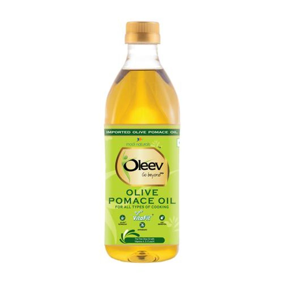 Oleev Pomace Olive Oil - For All Types Of Cooking, 1 L 