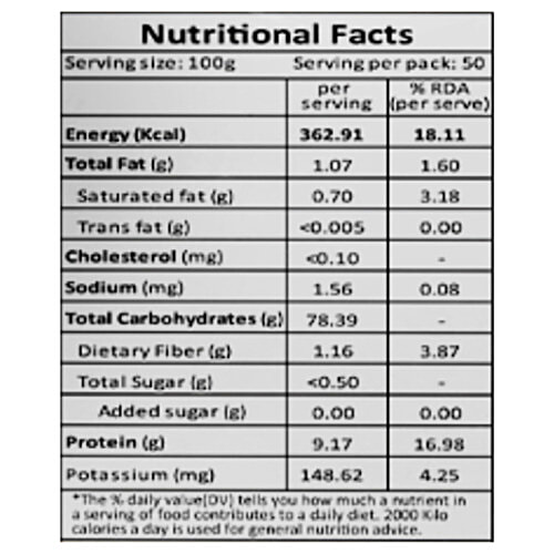 Organic Tattva Sonamasuri Rice/Akki - Brown, 5 kg Pouch Gluten Free, No Additives