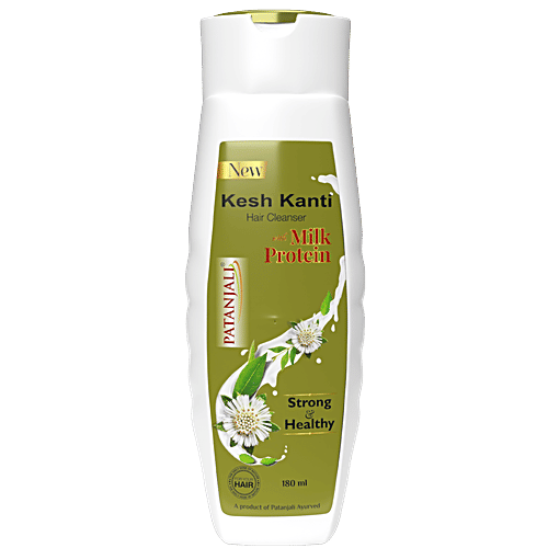 Patanjali Kesh Kanti Hair Cleanser - With Milk Protein, 180 ml