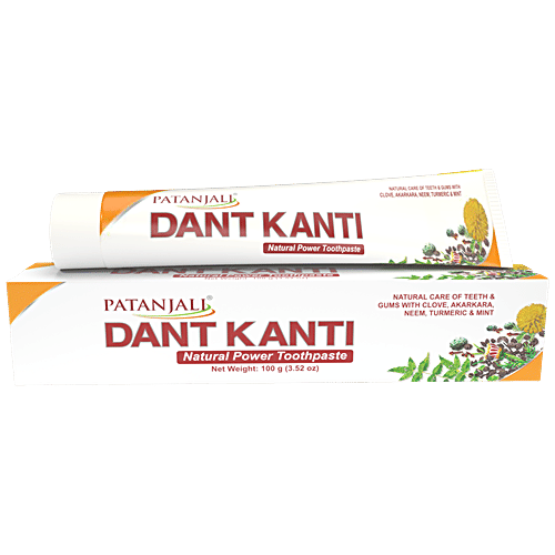 Patanjali Dant Kanti Natural Toothpaste, 100 g