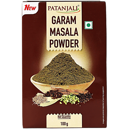 Patanjali Garam Masala Powder, 100 g Carton Exotic Colour & Aroma Combination